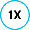 1X Icon