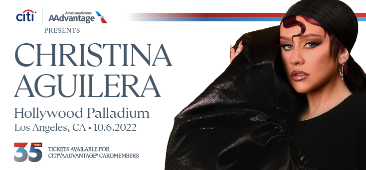 Christina Aguilera On Stage Oct 6 2022